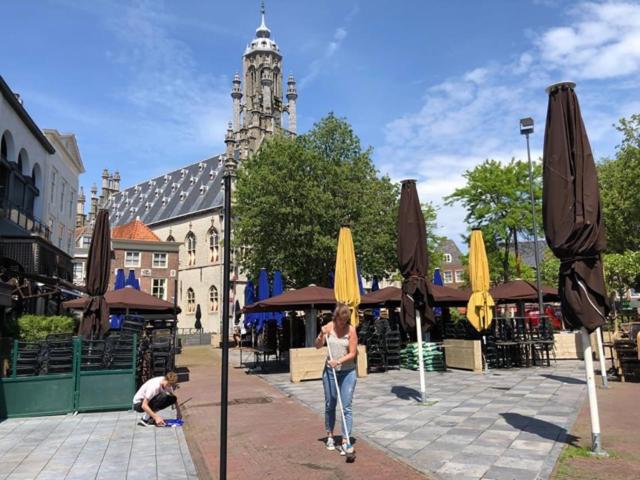 Ruime Studio 'In De Drie Koningen' In Hartje Middelbourg Extérieur photo