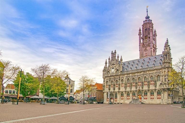 Ruime Studio 'In De Drie Koningen' In Hartje Middelbourg Extérieur photo